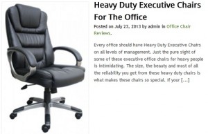 Heavy Duty Executive