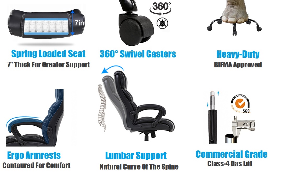 400 LBS Office Chairs Available Office Chairs For Heavy People